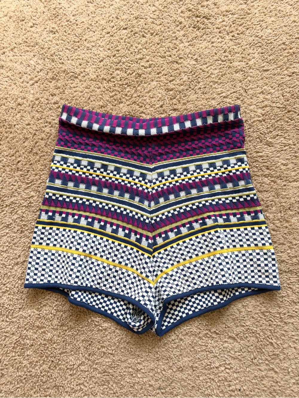 Rony Kobo High Waist Micro Shorts